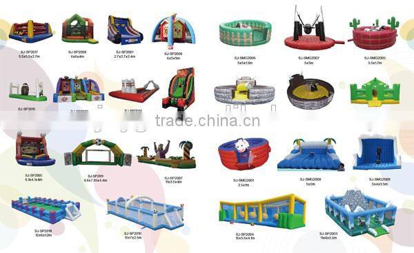 2016 Kids inflatable outdoor obstacle course equipment for sale