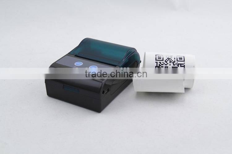 Android 58mm Bluetooth Thermal Receipt Printer with Image, Text, Barcode Printing