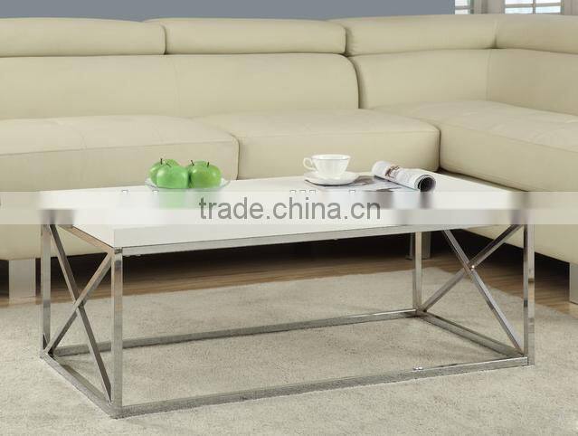 Foshan hot sale living room furniture simple modern design wood tea table