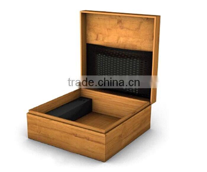 Handmade super design wood t shirt box