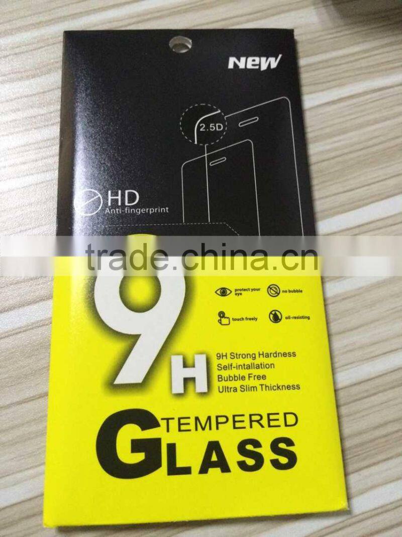 Wholesale 9H screen protector tempered glass films for iphone 6 screen glass