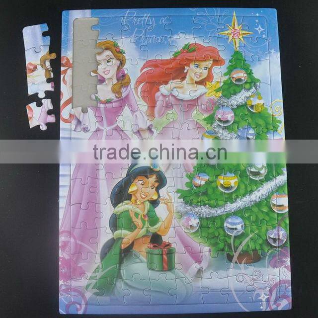 Souvenir gift cartoon cute fridge magnetic puzzles, magnetic puzzle sheet