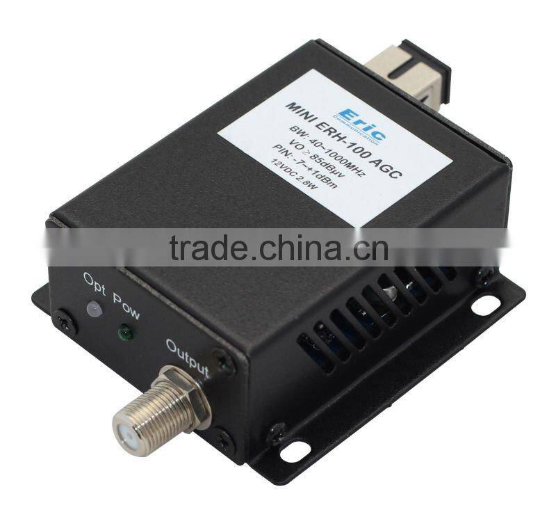 high quality Mini FTTH AGC Fiber Optic Receiver micro optical receiver