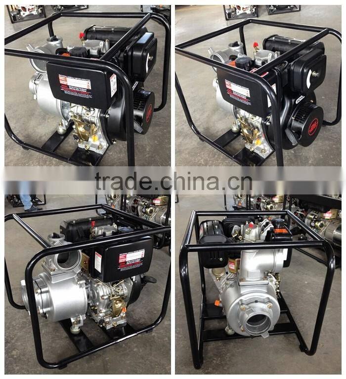 Self-Priming centrifugal 2"inch diesel water pump with 178F diesel engine