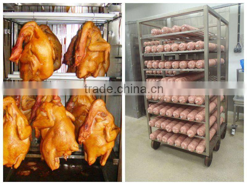 stainless steel meat smoking machine/smoke oven/meat smoker
