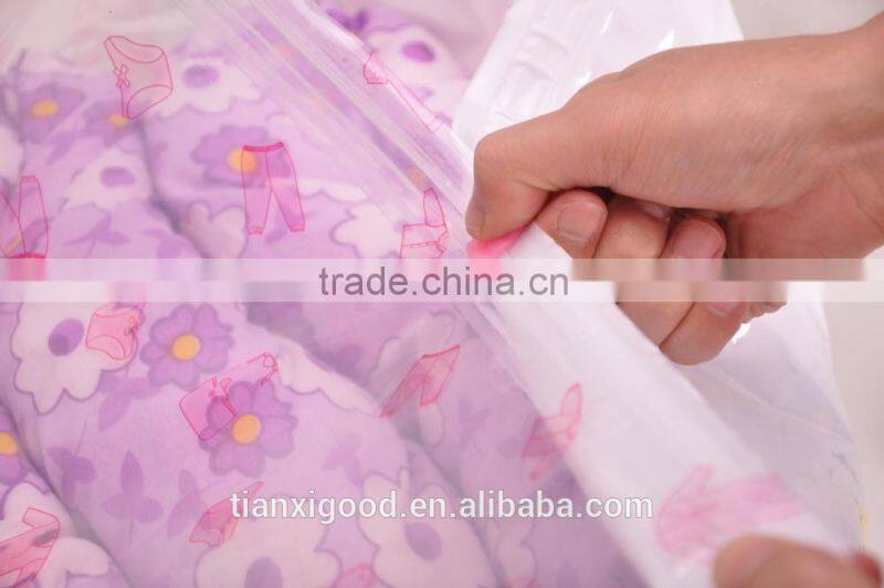 wholesale hot sell vacuum compressed bag for clothesduvetsmattress
