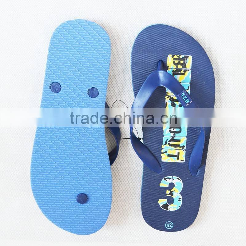 2016 new arrival EVA boys flip flops beach slippers