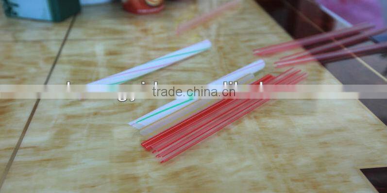 Competitve price! Double color and layer drinking straw machine