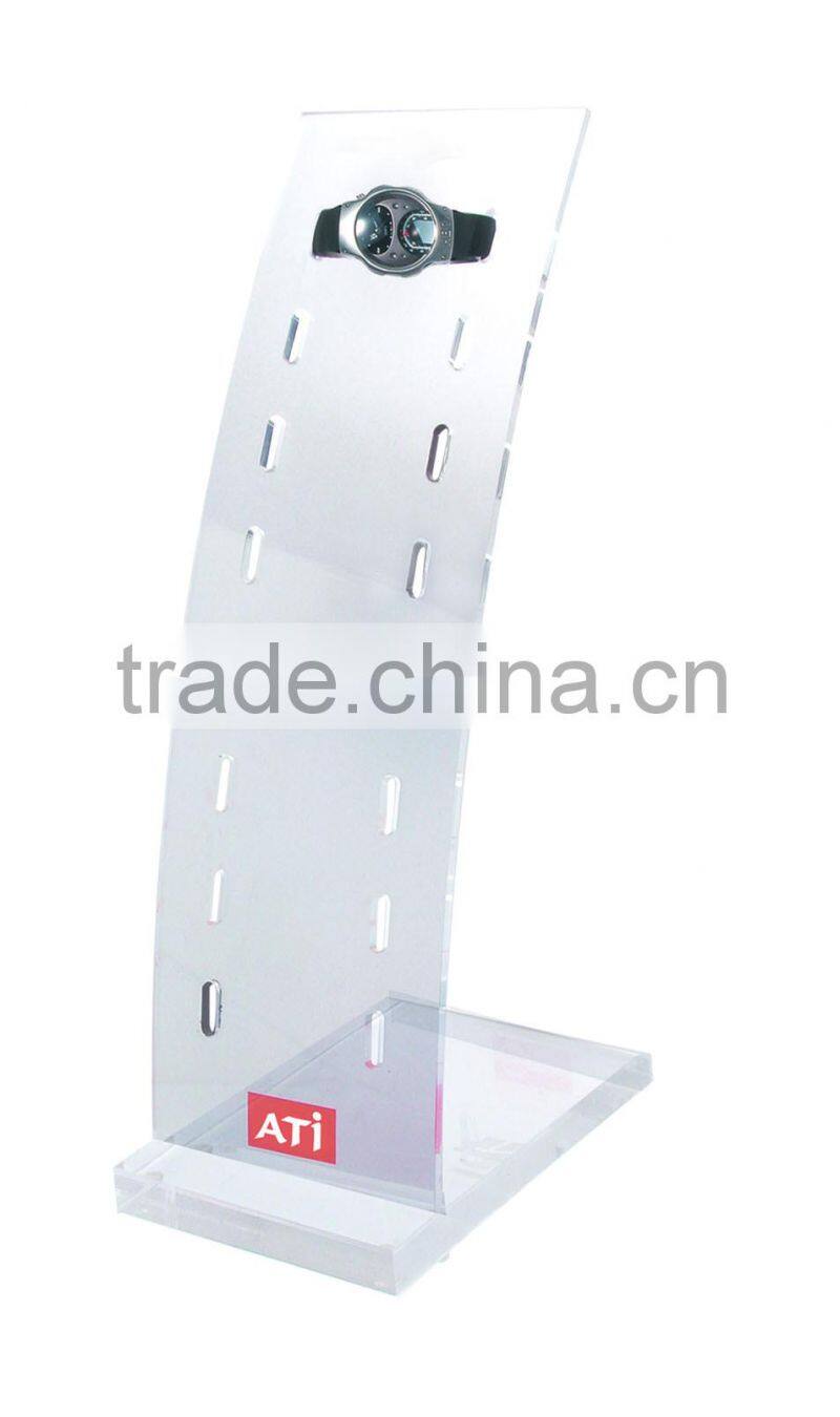 New Design echelonment faddish acrylic display stand for watch