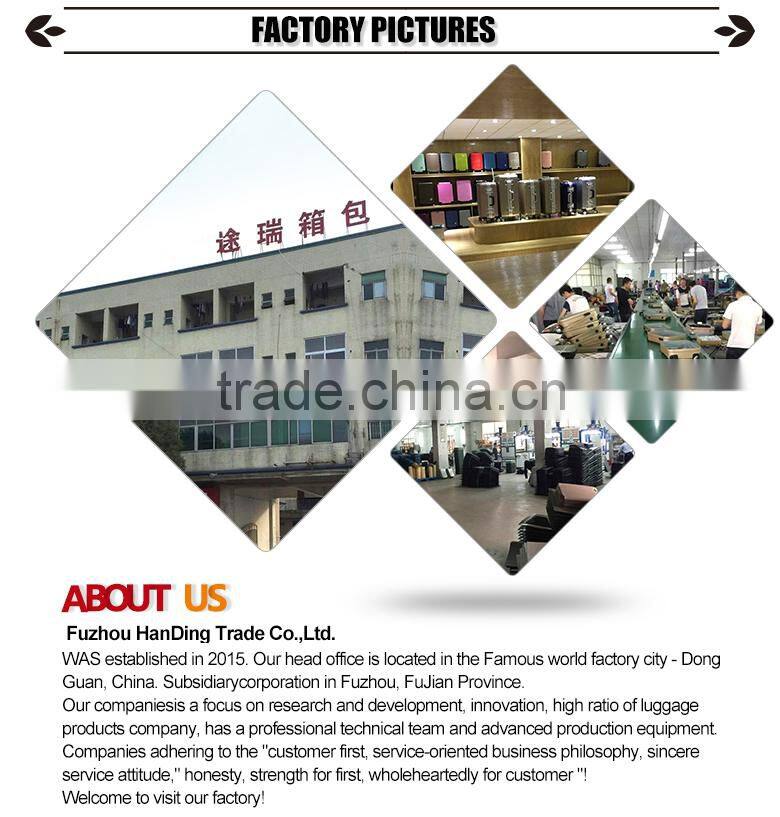 Very cheap hard case ABS travel luggage with 4 wheels