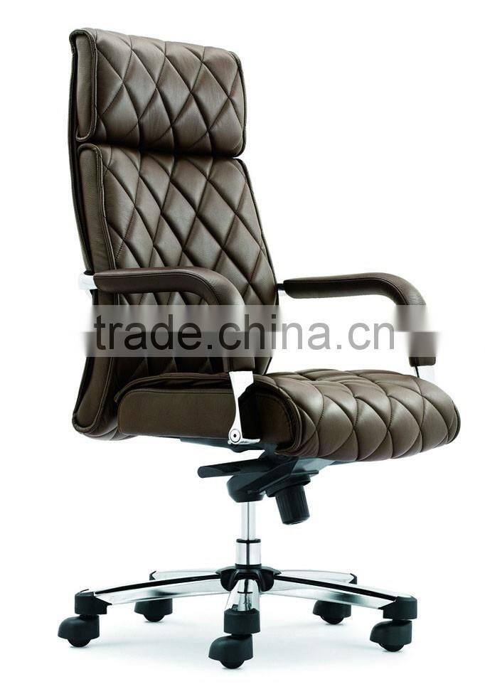 Modern design office swivel ergonomic executive leather chair (HX-6004)