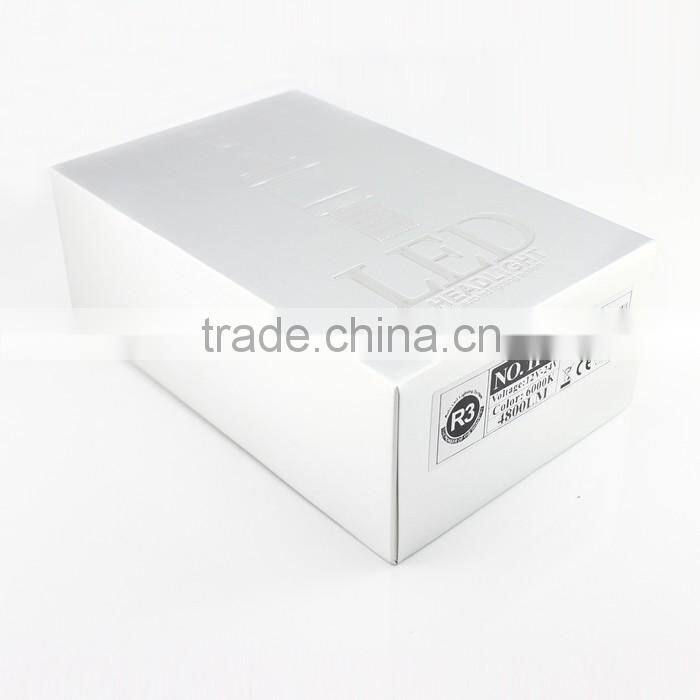 NEW! Auto Lighting System Head lamp LED car headlight R3 h1