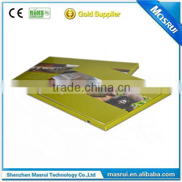 2015 NEW arrival video brochure / video book / video card