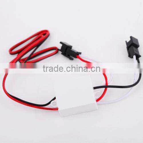 LED Flash Strobe Warning Light Car Motorcycle Emergency Lamp Round Bulb Controller 5W 2Pcs