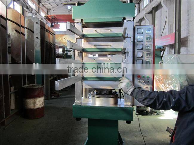Rubber tiles production line/floor tiles making machine/rubber tile press