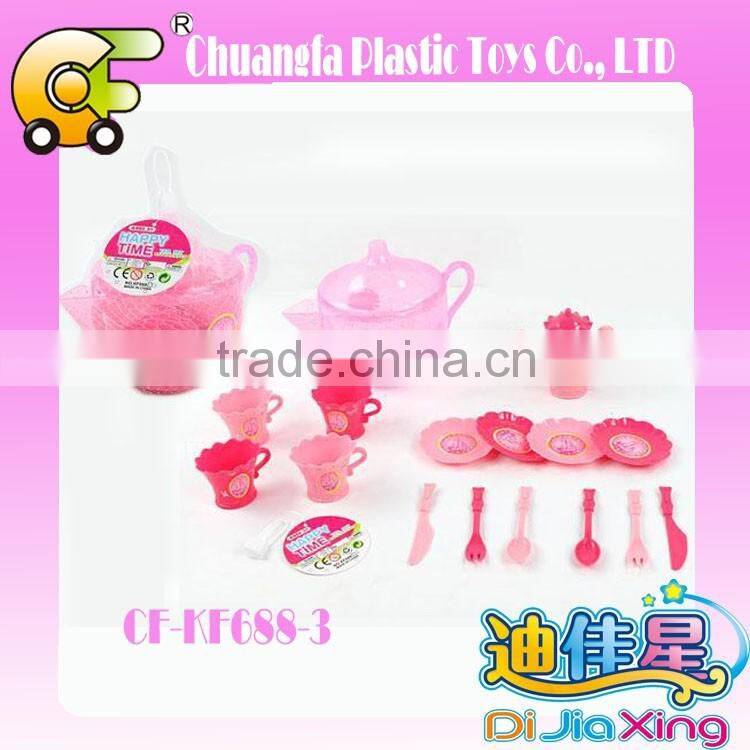 Hot item play pretend toy utensils tea set toy for kids