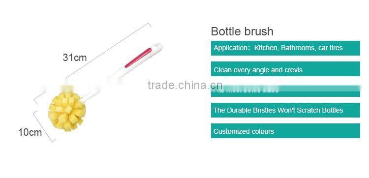 2016 New Design Cleaning Handle Cup Brush