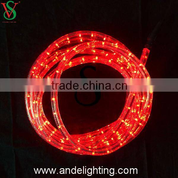 CE RoHS GS Approved 13mm Factory price outdoor Christmas decoration led rope light