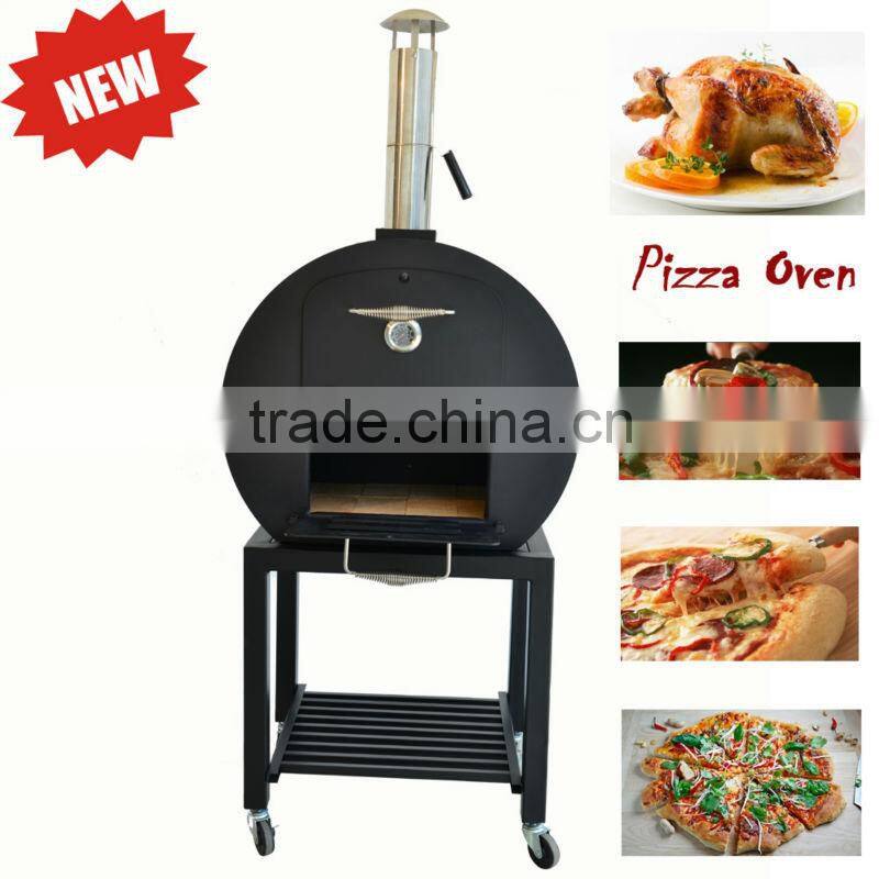 Wood Fired Pizza Oven with flavor smoke