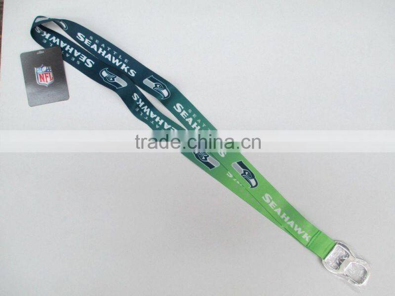 Hot Sale Beer lanyard with bottle opener
