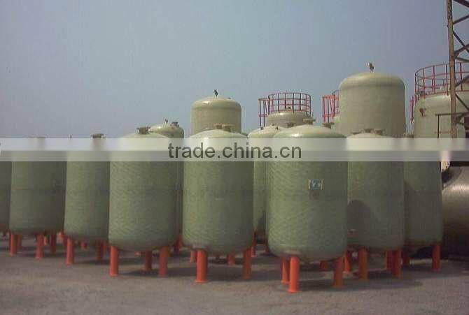 GRP tank/Ion exchange column water treatment equipment