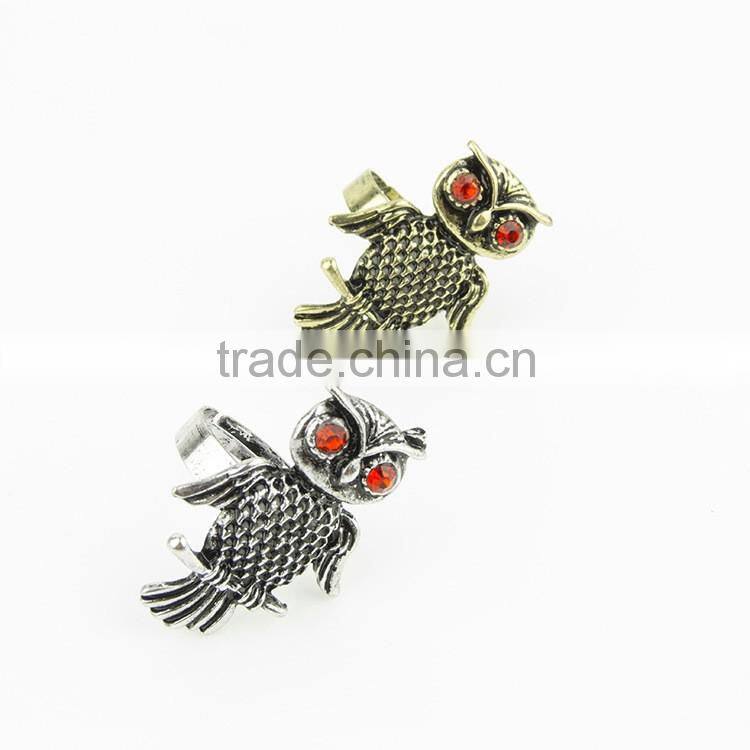 Hot fashion jewelry 2016 new owl rings