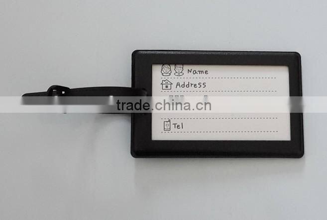 Soft PVC Luggage Tag/ Rubber Luggage Tag/ Plastic Travel Tag