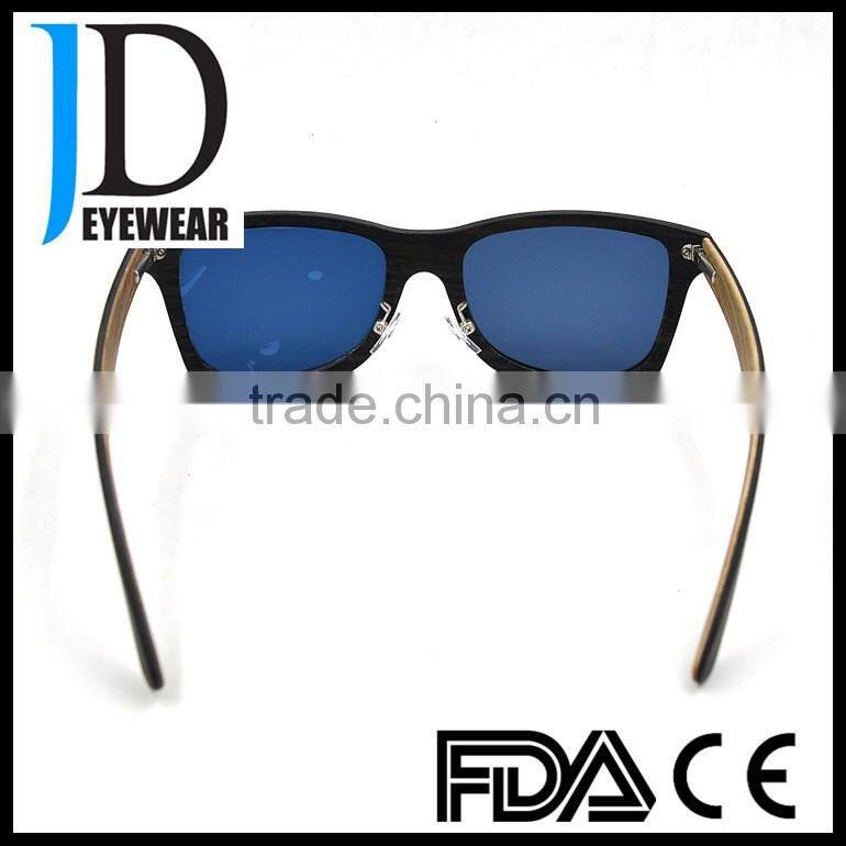 Low Prices UV 400 & CE FDA Wooden Sunglasses, Custom Sunglass Lenses Mirrored