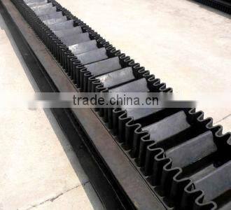 undulate sidewall pvc conveyor belt with cleat