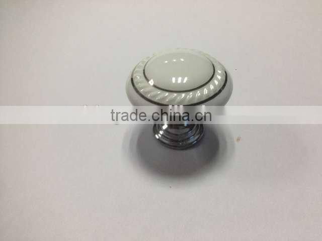 2016-2017 furniture kitchen door handles ceramic white knobs