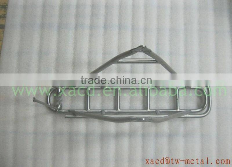 Customed bicycle luggage rack capacity 25kg bike rear rack titanium bicycle rear rack