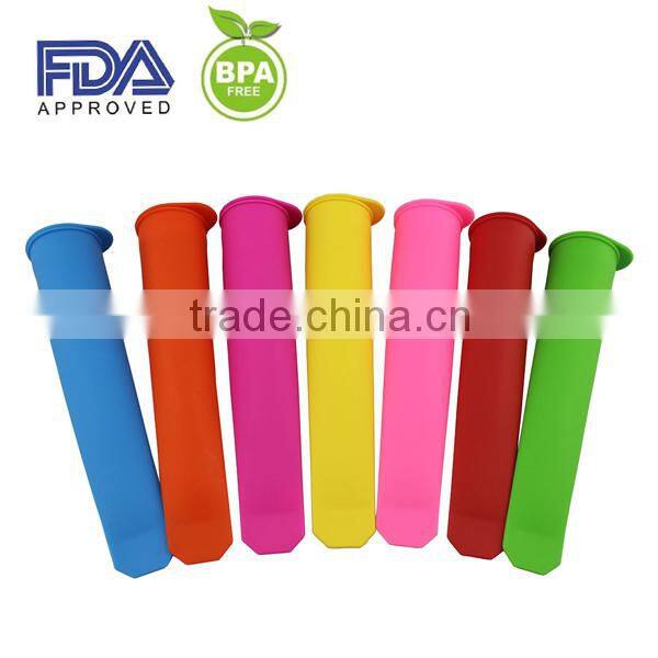 BPA Free Colorful Silicone Ice Pop Maker/Silicone Ice Maker