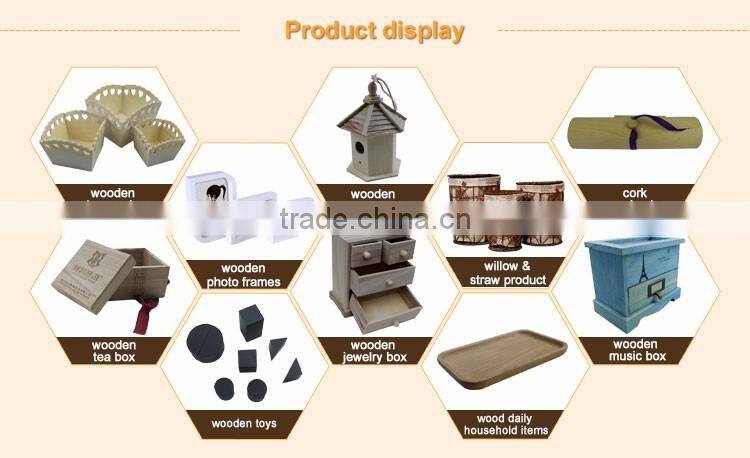 Soft Pure Wooden Cork Bark Packing Box For Sale