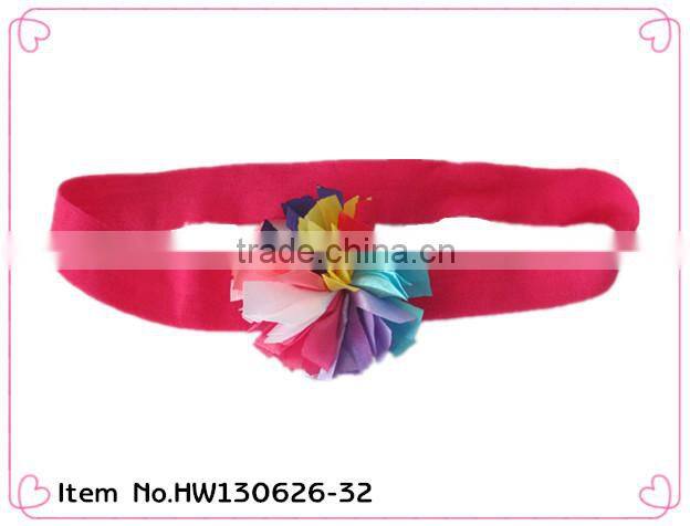 child soft stretch flower headbands accessories