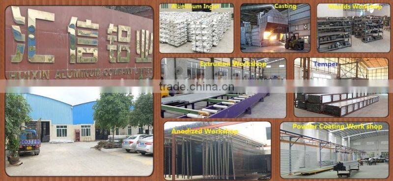 CE Certificated Extruded Aluminum profile to fabricate window frame