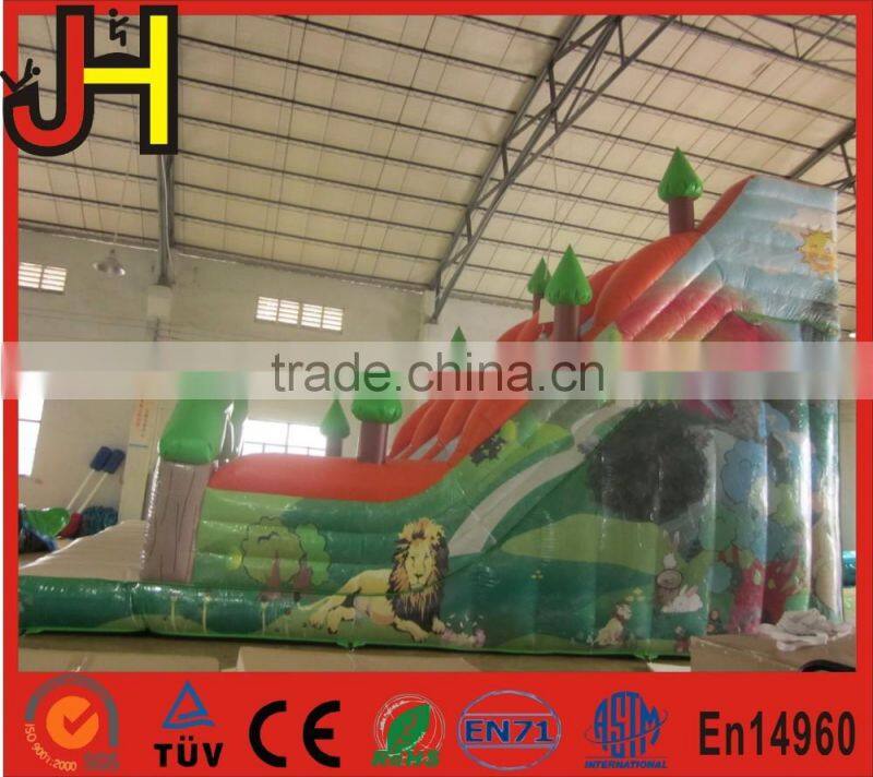 Animal world inflatable amusement, Dry inflatable slide