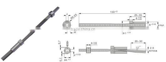 sprung core mold ejector pin
