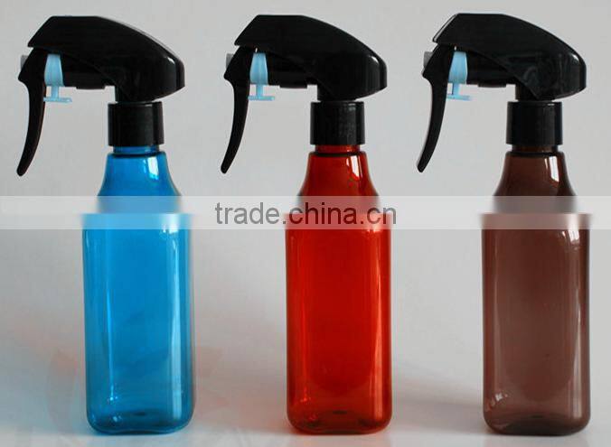 500ml lotion pump plastic colorful spray PET bottle