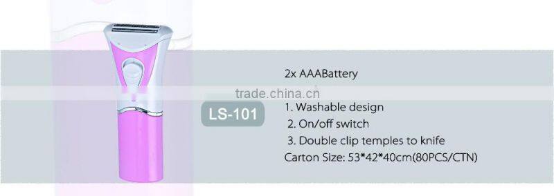 2016 new design lady epilator electric lady shaver wet and dry use