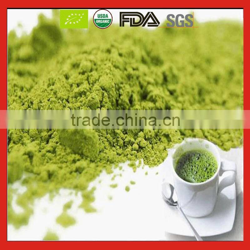 High Quality Organic Green Tea Powder 30g Tin Wholesale with logo printed