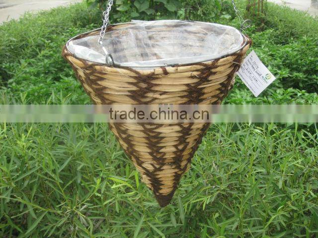 willow hanging basket