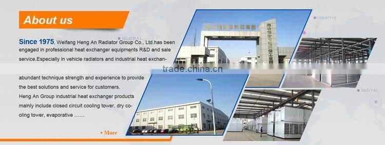 China Industrial Counter Flow Type Ammonia Evaporative Condenser Price