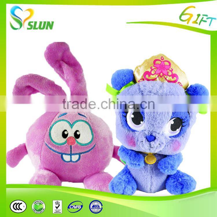 Chirstmas led night light projection lamp lighting plush pet toy