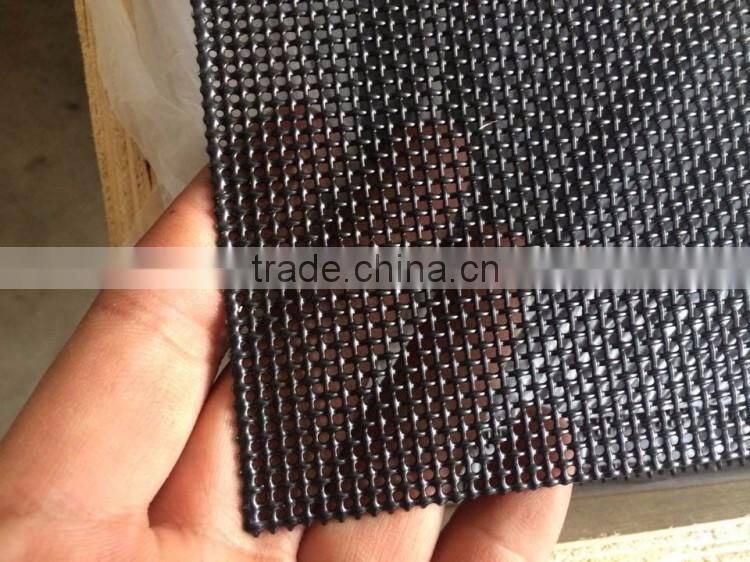powder coated black ss316 security mesh for window and door screen