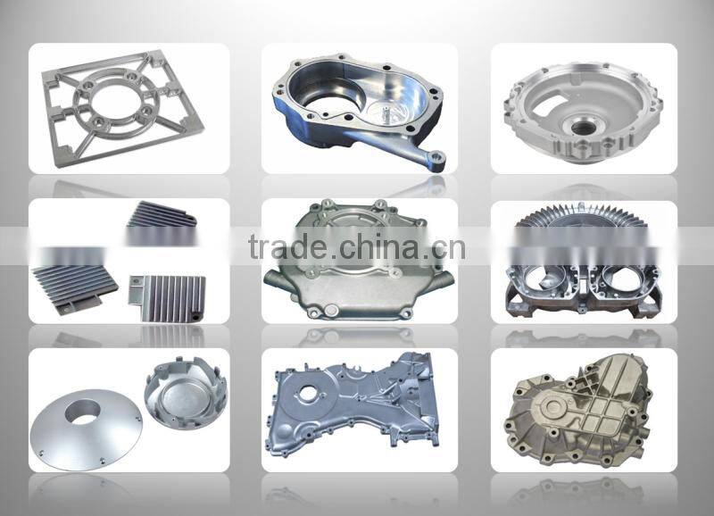 China supplier aluminum led lamp housing die casting parts