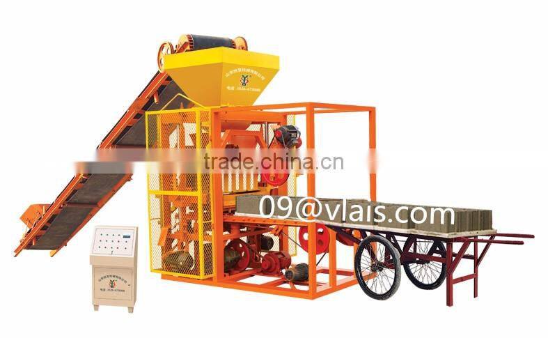 Hydraulic Pressure automatic brick making machine price QTJ4-26
