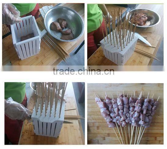 Manual Meat Mini Kebab Machine For BBQ