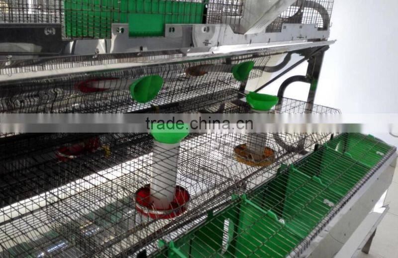 automatic feeding 304 stainless steel rabbit cage