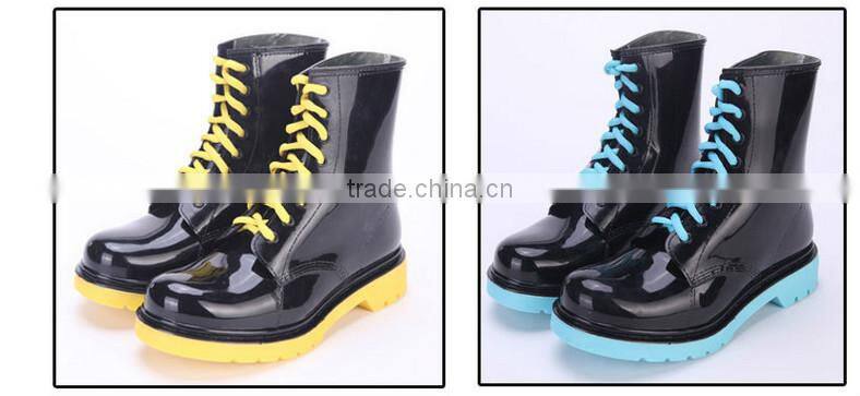 Men Cheap Black PVC Rain Boots