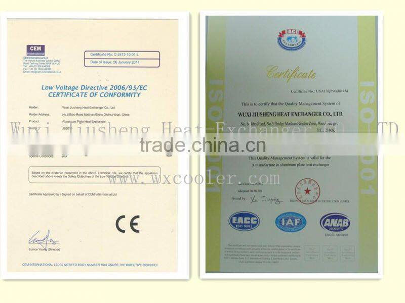 heavy truck intercooler